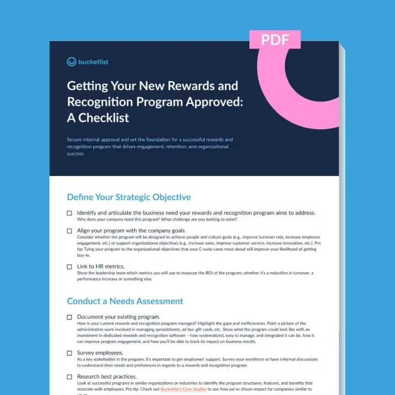 Getting Your New Rewards and Recognition Program Approved