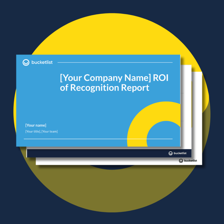 ROI of Recognition Pitch Deck