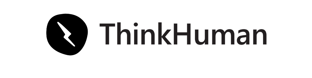 ThinkHuman logo - black transparent ThinkHuman logo - black transparent