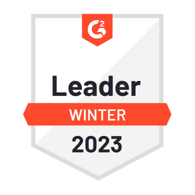 G2 Leader Winter 2023 award