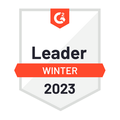 G2 Leader Winter 2023 award